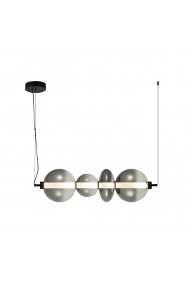 Italux Sonte PND-24352-36W-BK-SG závesné svietidlo LED 36W 4425lm 3000K Obrázok pre Italux Sonte PND-24352-36W-BK-SG závesné svietidlo LED 36W 4425lm 3000K