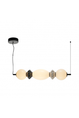 Italux Balos PND-94921-3A-BK závesné svietidlo LED 14W 1600lm 3000K Obrázok pre Italux Balos PND-94921-3A-BK závesné svietidlo LED 14W 1600lm 3000K